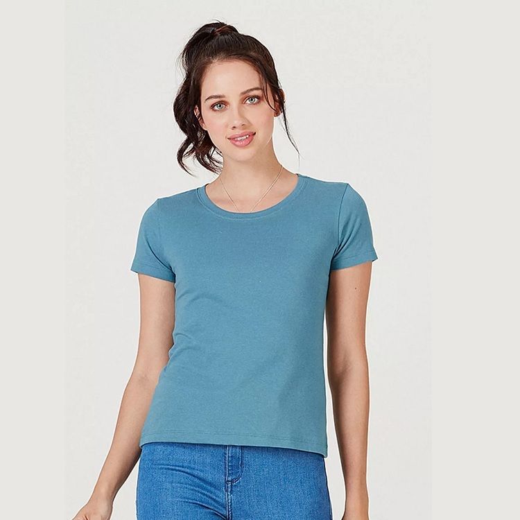 Blusa Hering Feminina Básica M Azul