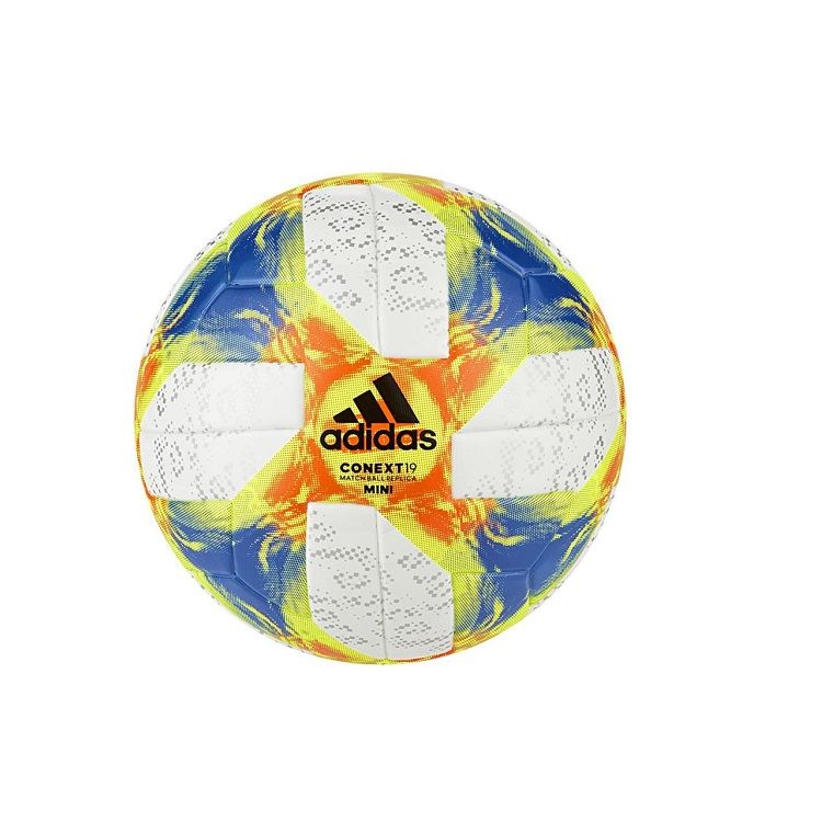 Mini Bola de Futebol Society Adidas Conext 19 Branca