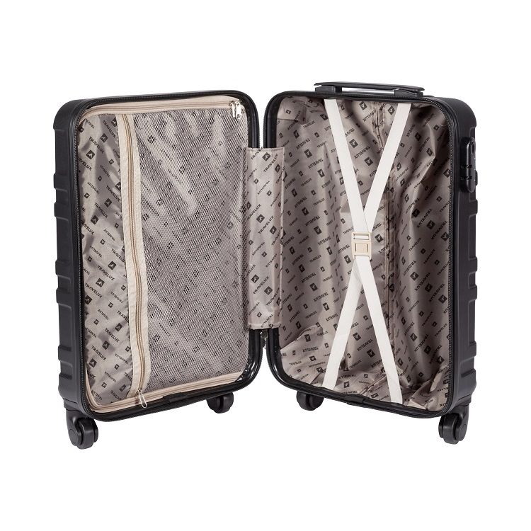 Mala de Viagem 32kg Leve ABS Rodas 360 - Travelux Lugano