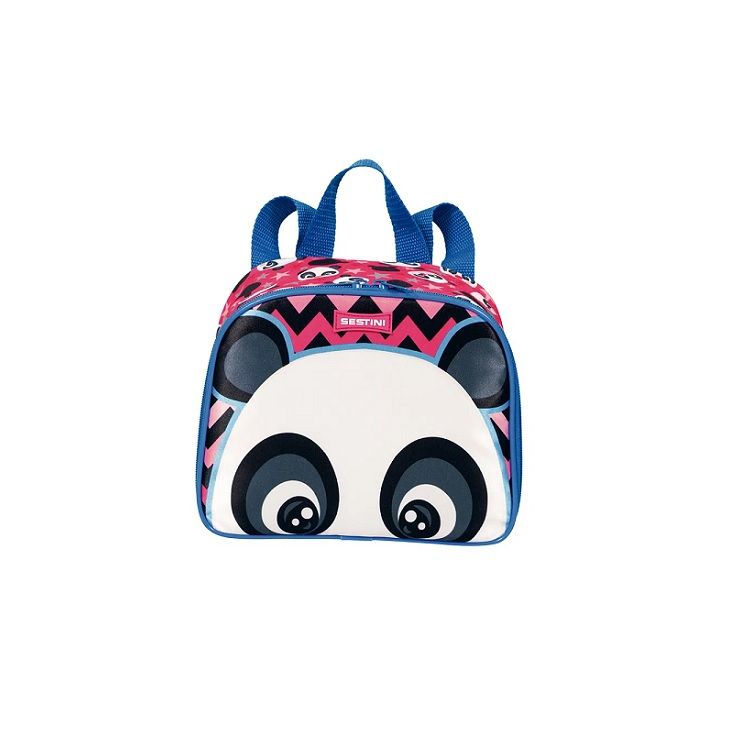 Lancheira Sestini Plus Panda Rosa
