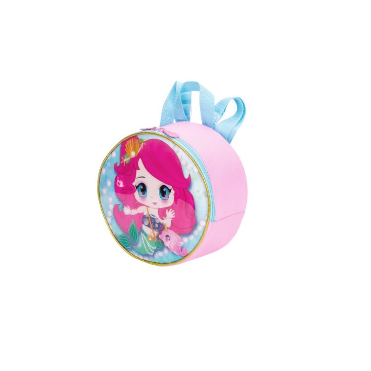Lancheira Sestini Y Anime Rosa Claro