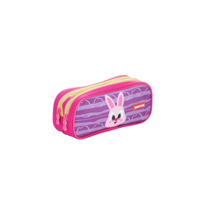 Estojo Sestini Kids X Coelho Rosa