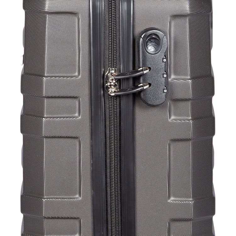 Mala Travelux Lugano Média 23 kg Cinza