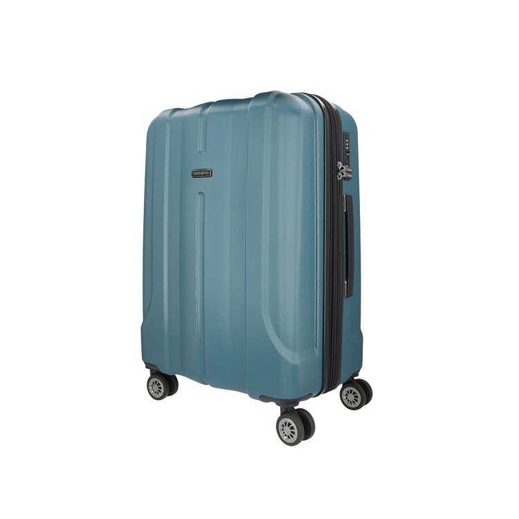 Mala Samsonite Fiero 3.0 Grande 32 kg Azul Petróleo