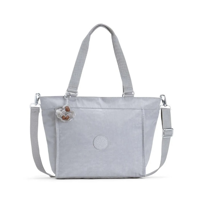 Bolsa de Ombro Kipling New Shopper S Cinza