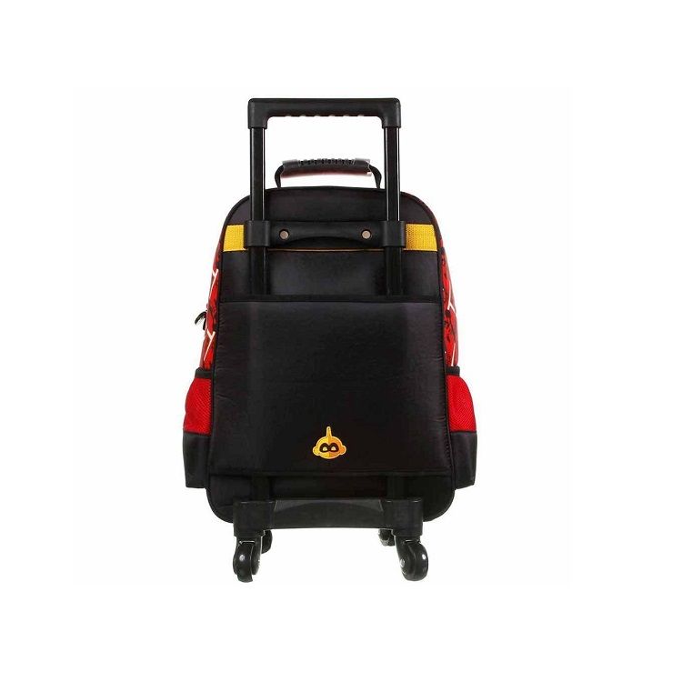 Mochila Dermiwil Os Incríveis com Rodas Vermelha
