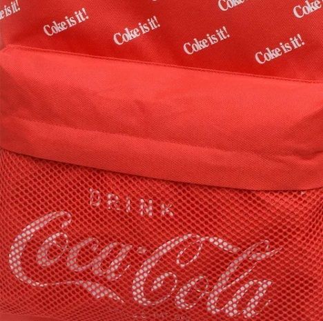 Mochila Coca Cola Trend Vermelha