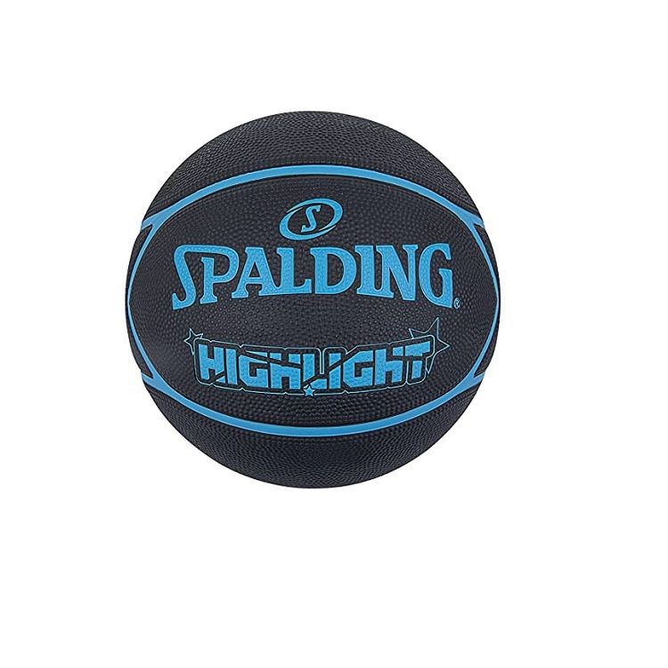 Bola de Basquete Spalding Highlight Preto e Azul