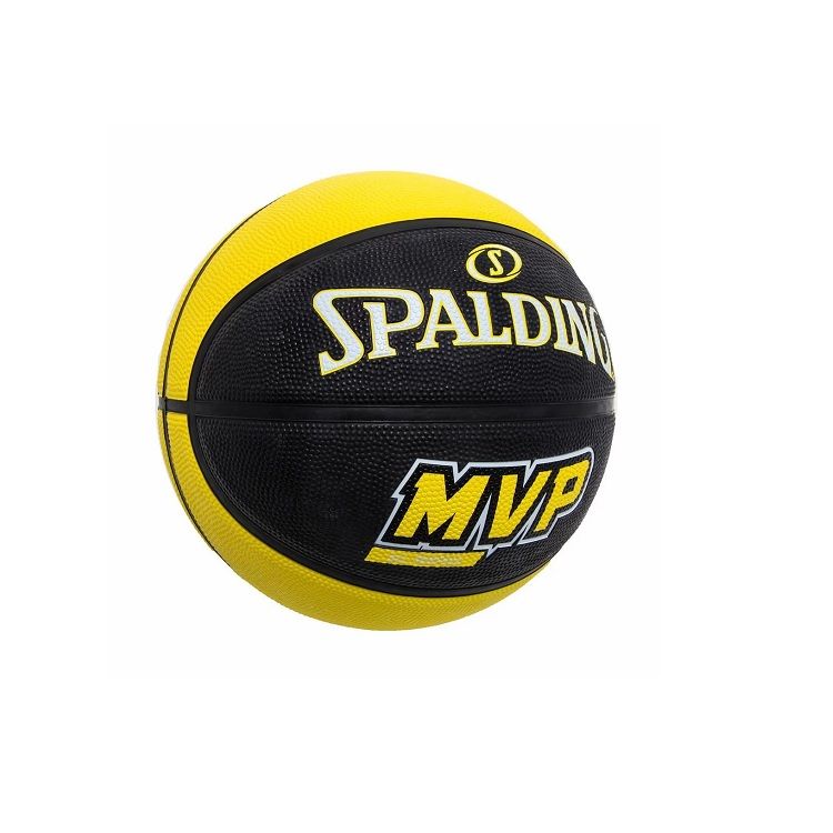Bola de Basquete Spalding MVP Preto/Amarelo