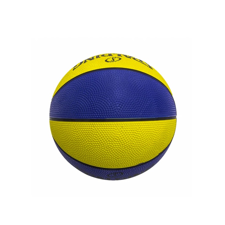 Bola de Basquete Spalding Lay-Up Azul e Amarela