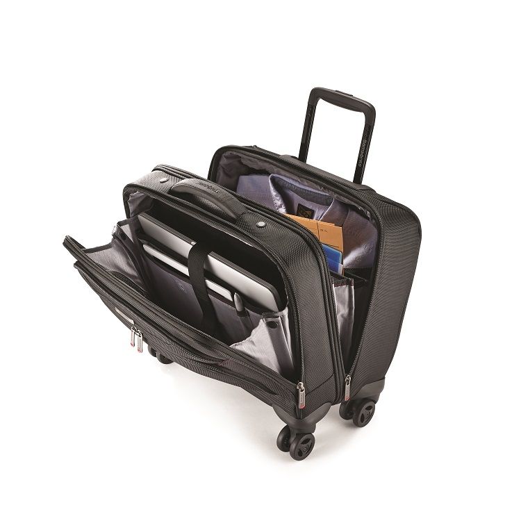 Pasta Samsonite para Notebook com rodas Xenon III Preta