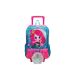Mochila Sestini Y Anime com Rodas Tamanho G Azul Claro 