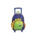 Mochila Sestini Kids X Dino 2 com Rodas azul