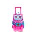 Mochila Sestini Y Lady com Rodas Tamanho M Rosa