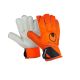 Luva De Goleiro Uhlsport Starter Resist Society Infantil Tamanho 6  Laranja e Preta