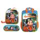 Mochila + Lancheira + Estojo Rusty Rivets