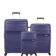 Conjunto de Malas American Tourister by Samsonite Sunside P, M e G azul