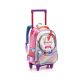 Mochila Unicórnio Magic com Rodas Rosa