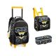 Mochila com Rodas + Lancheira + Estojo Batman