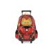 Mochila Homem de Ferro com Rodas vermelha