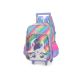 Mochila Unicórnio com Rodas Lilás