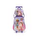 Mochila com Rodas + Lancheira LOL OMG Roxa