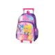 Mochila Barbie com Rodas Roxa