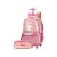 Mochila com Rodas + Estojo Barbie Rose