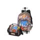Mochila com rodas + Lancheira Sonic Laranja