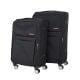 Conjunto de Malas Travelux Geneva II Super Leve - M e G Preto
