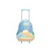 Mochila com Rodas Concha Azul