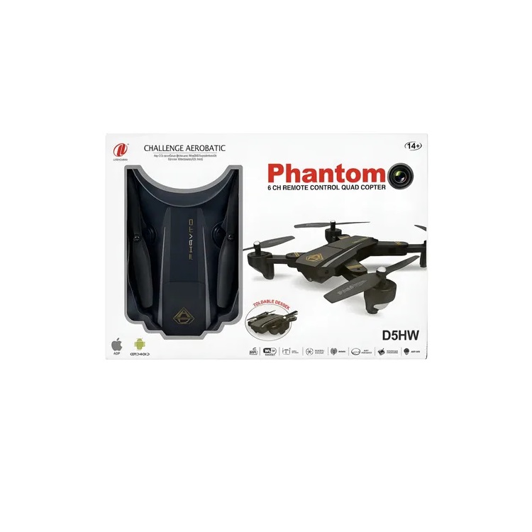 Drone Phantom Aéreo Preta - 3