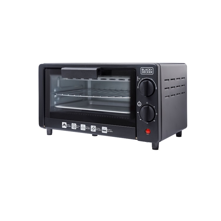 Forno Elétrico 9 litros Preta Black+Decker - 1