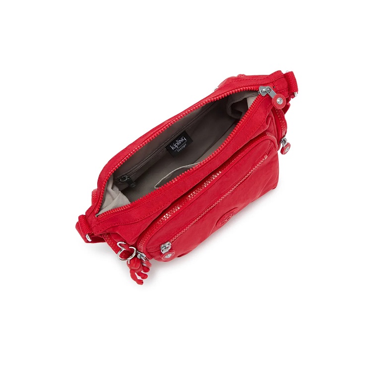 Bolsa Kipling Gabbie S Vermelho - 2