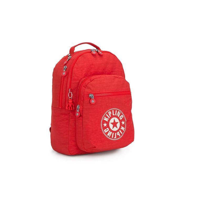 Mochila Kipling Clas Seoul Vermelha
