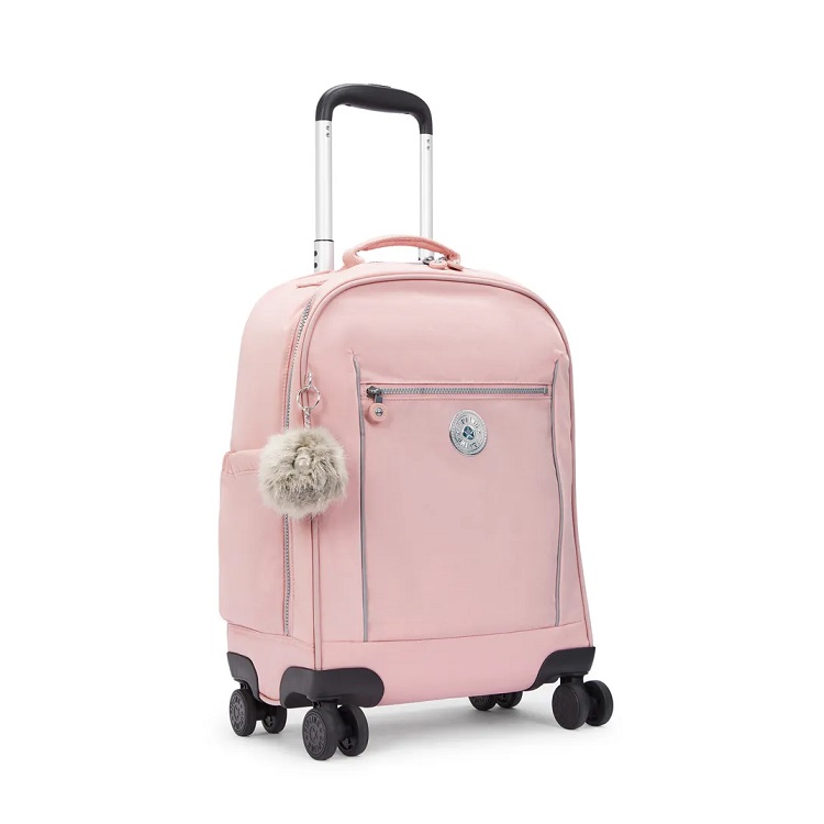 Mala Kipling Mese Pequena 10 kg Rosa Claro - 1