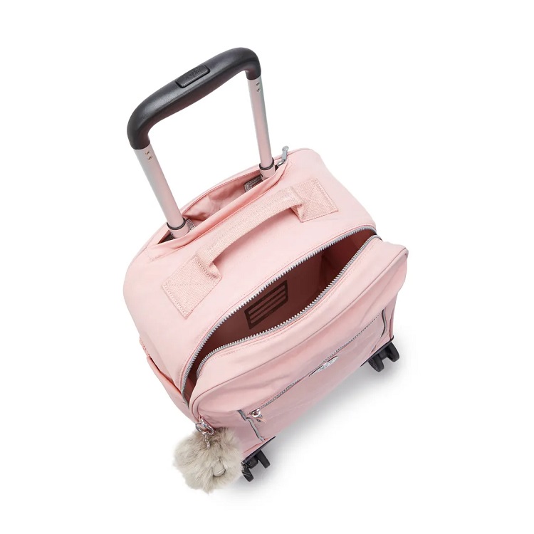 Mala Kipling Mese Pequena 10 kg Rosa Claro - 3