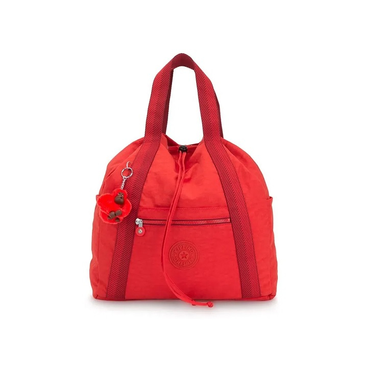 Mochila de Passeio Kipling Art Backpack M Vermelha