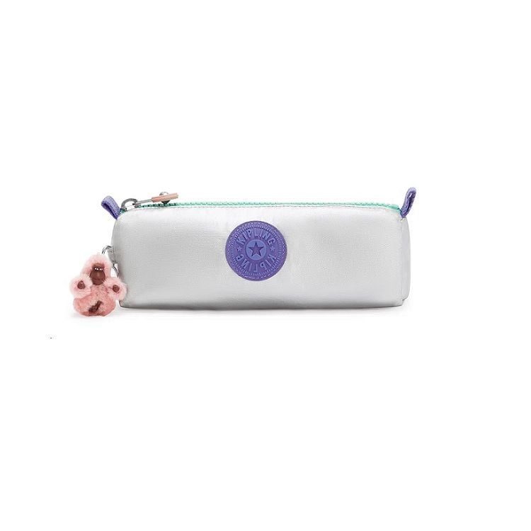 Estojo Kipling Freedom Prata