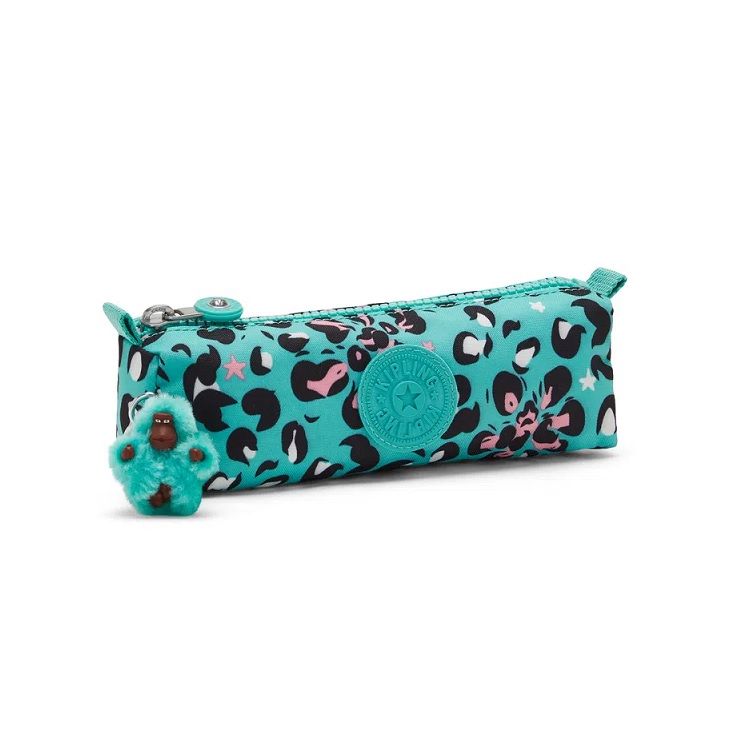 Estojo Kipling Freedom Azul Turquesa