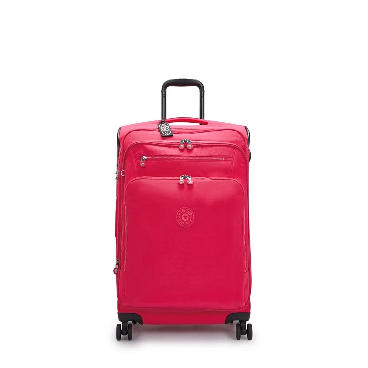Mala Kipling New Youri Spin média 23 kg Rosa