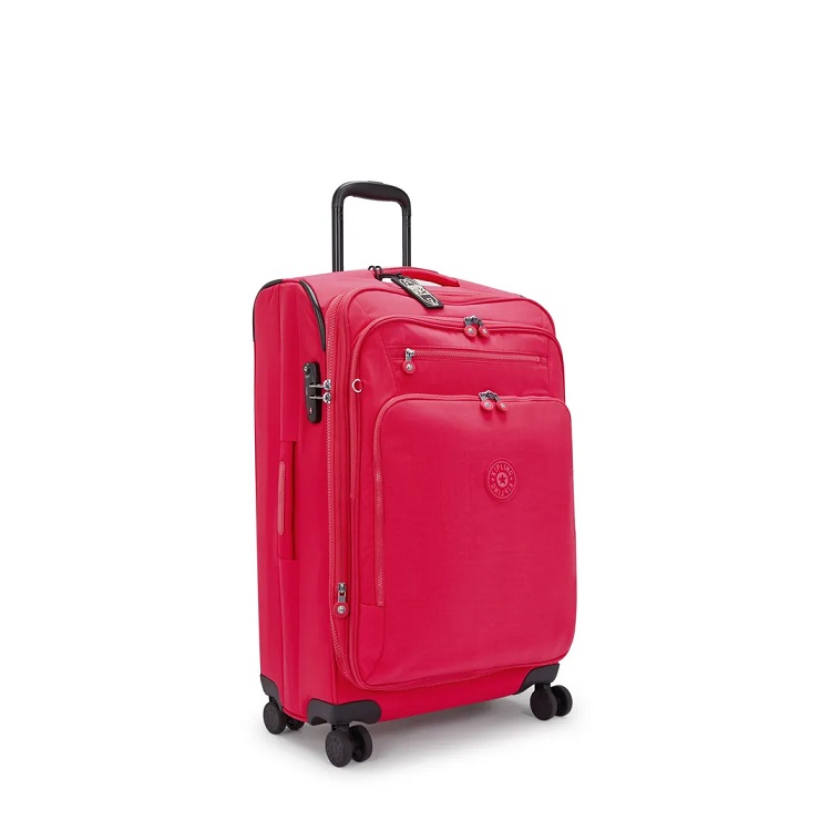Mala Kipling New Youri Spin média 23 kg Rosa
