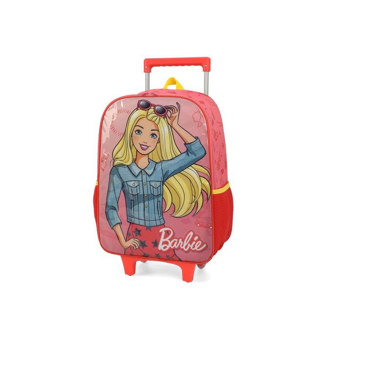 Mochila Barbie com Rodas Vermelha - 1