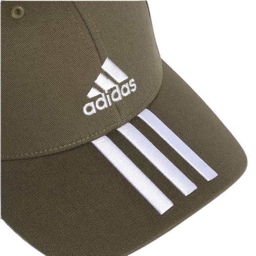 Boné Adidas Aba Curva Baseball 3-Stripes Verde