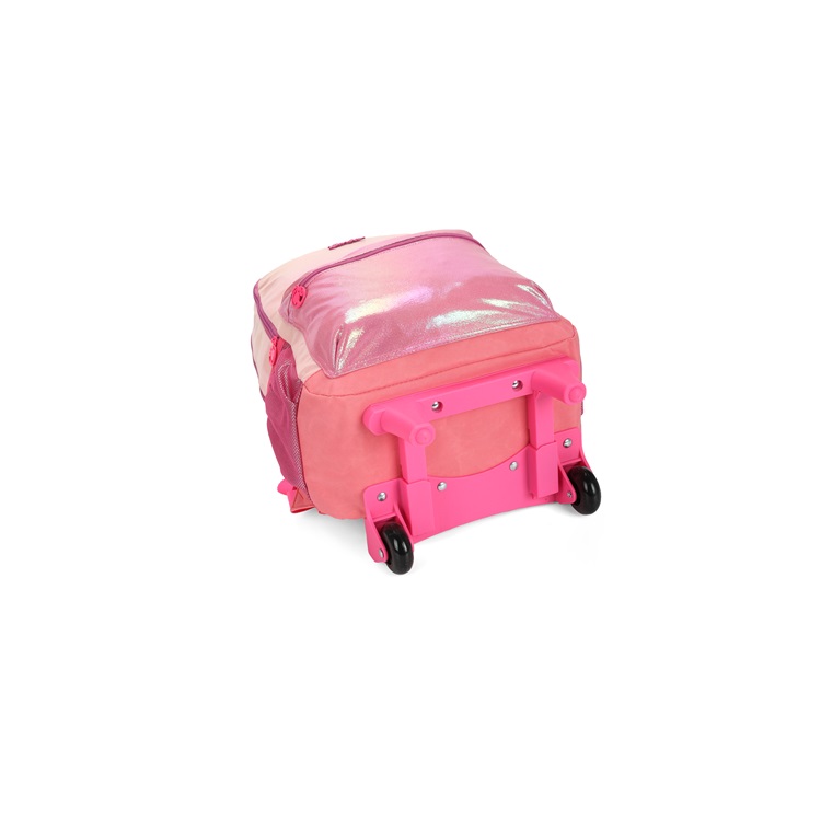 Mochila Barbie com Rodas Rose Gold