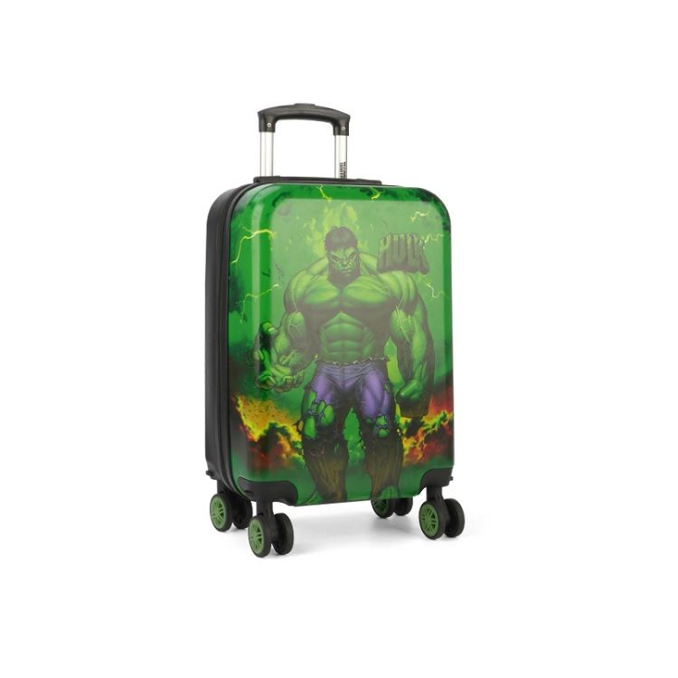 Mala de Viagem Infantil Hulk Pequena Verde - 2