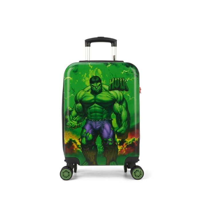 Mala de Viagem Infantil Hulk Pequena Verde