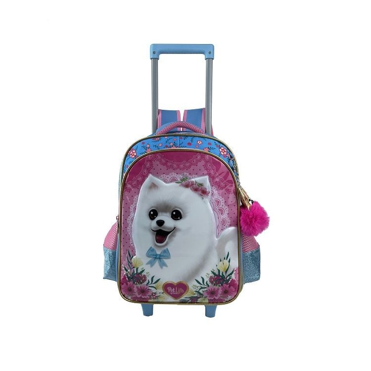 Mochila Melina Pet Life com Rodas