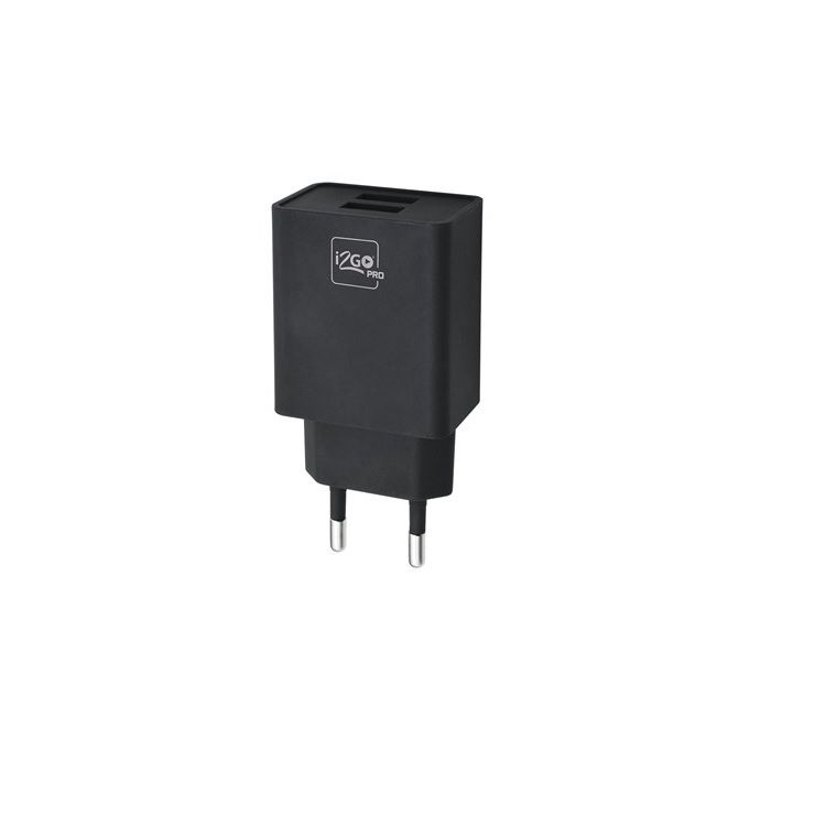 Tomada i2GO com 2 Saídas USB PRO Preta