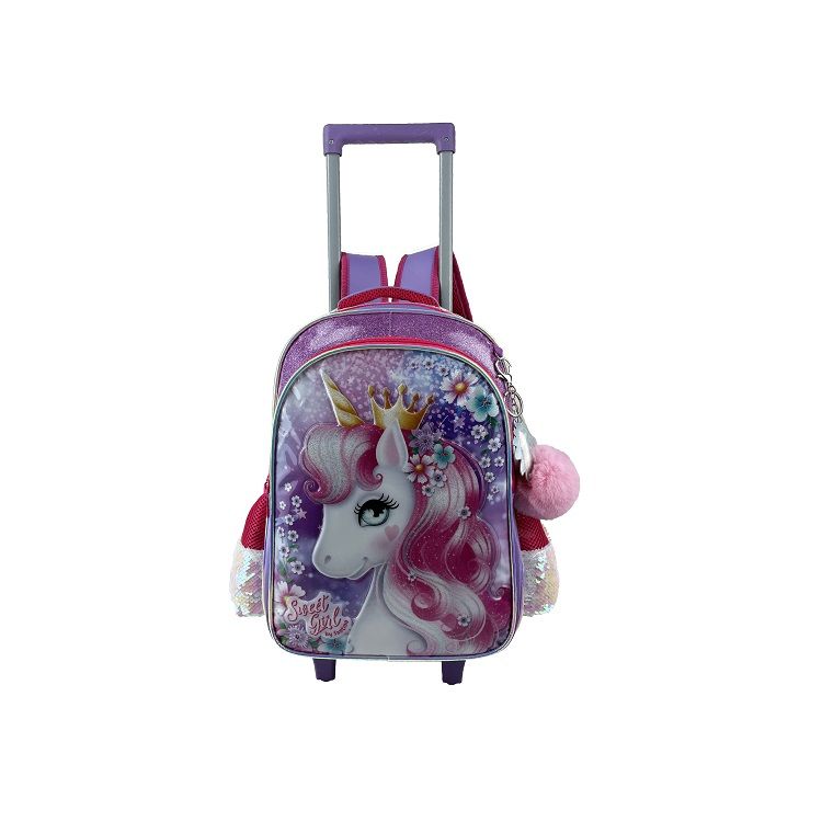 Mochila Santino Luna Sweet Girls com Rodas